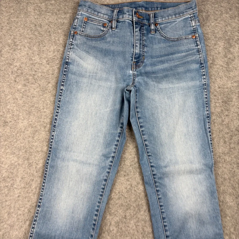 J Crew Vintage Slim Straight Jeans Womens 29 Light Wash Denim Classic Casual